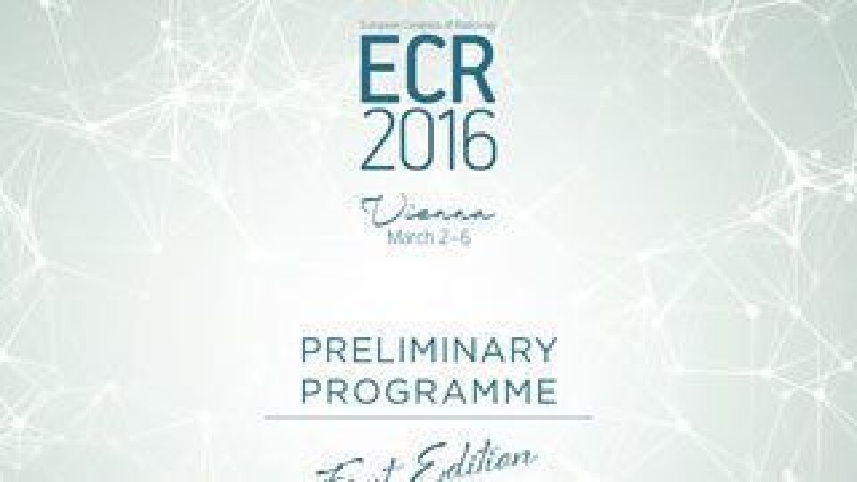 Call for abstracts ECR 2016