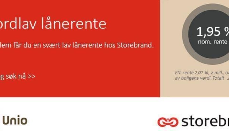 Rekordlav rente