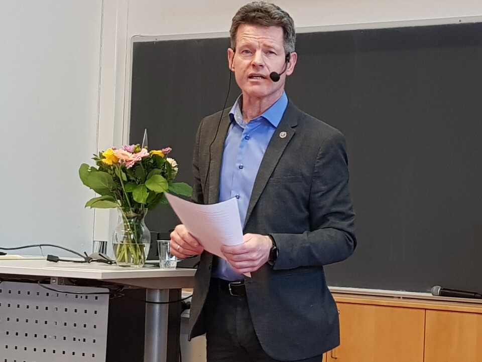 Forbundsleder i Norsk Radiografforbund Bent Ronny Mikalsen