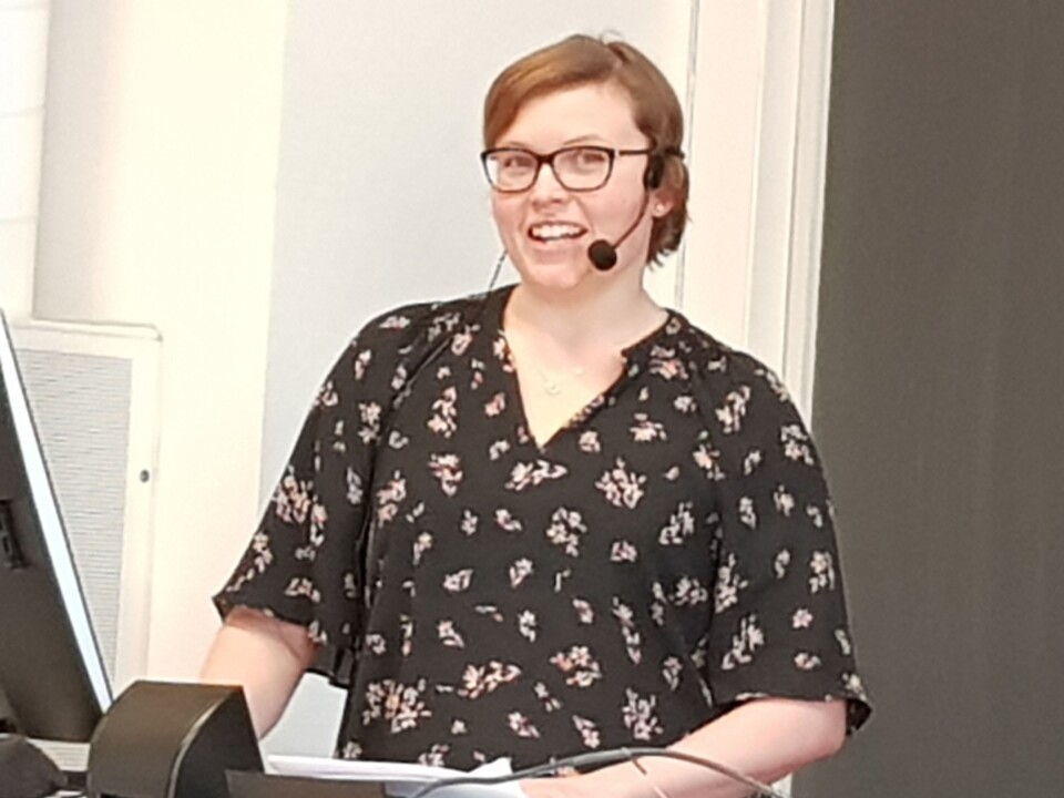 Ane Julie Krog, radiograf og phd-stipendiat. Foto: Elisabeth Norridge