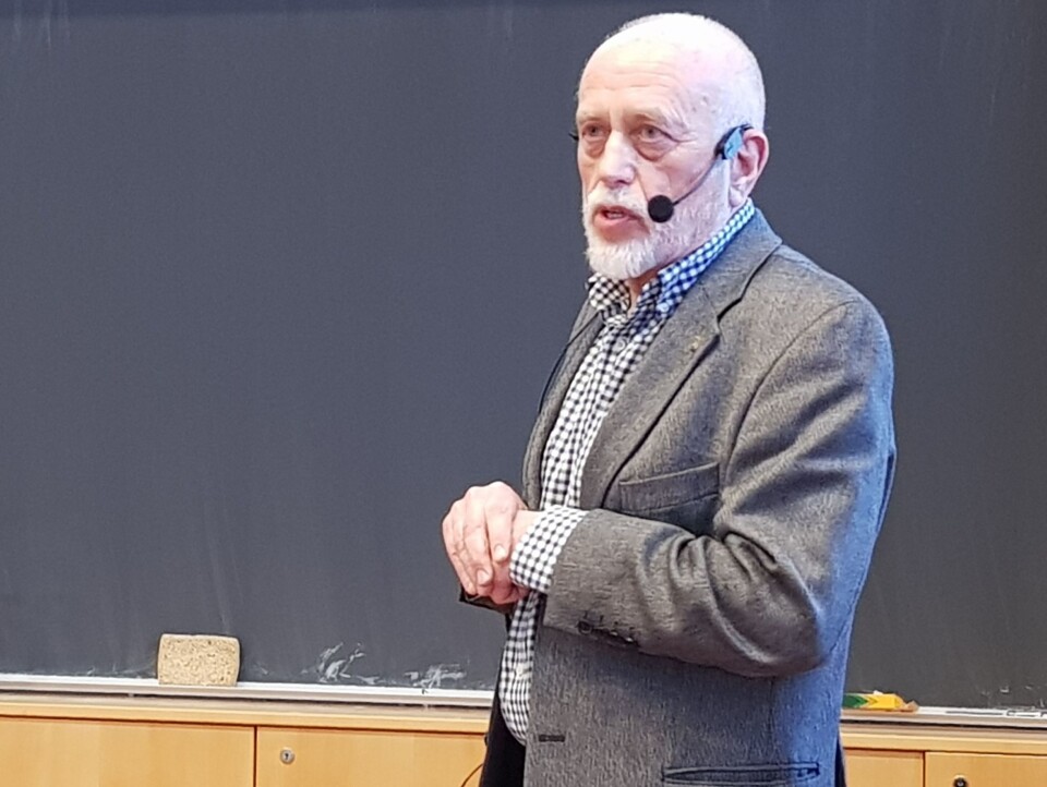 Arve Søgnen, radiograf og utdannet i første kull, 1B. Klasse 1B bestod av radiografer og 1A bestod av de som var sykepleiere.