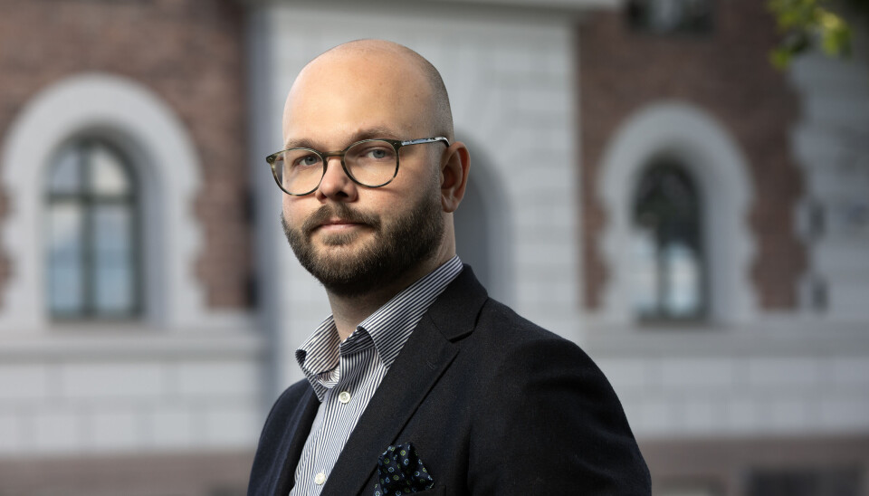 NRF-forhandlingssjef Carl Christian Grue Solberg.