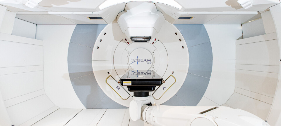 Første protonpasient ut