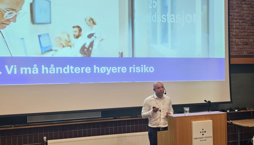 Øyvind Bakke, administrerende direktør Sykehuset i Vestfold, tidligere Helse Møre og Romsdal.